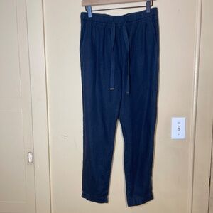 Linen Venroy  Blue pants